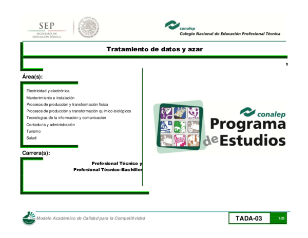 (PDF) Modelo Académico de Calidad para la Competitividad Carrera(s