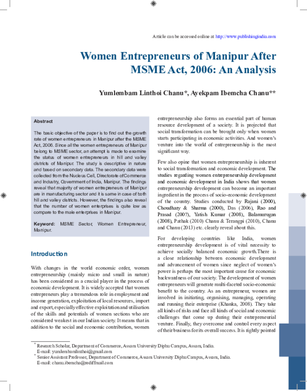 Role of msme in indian economy picture