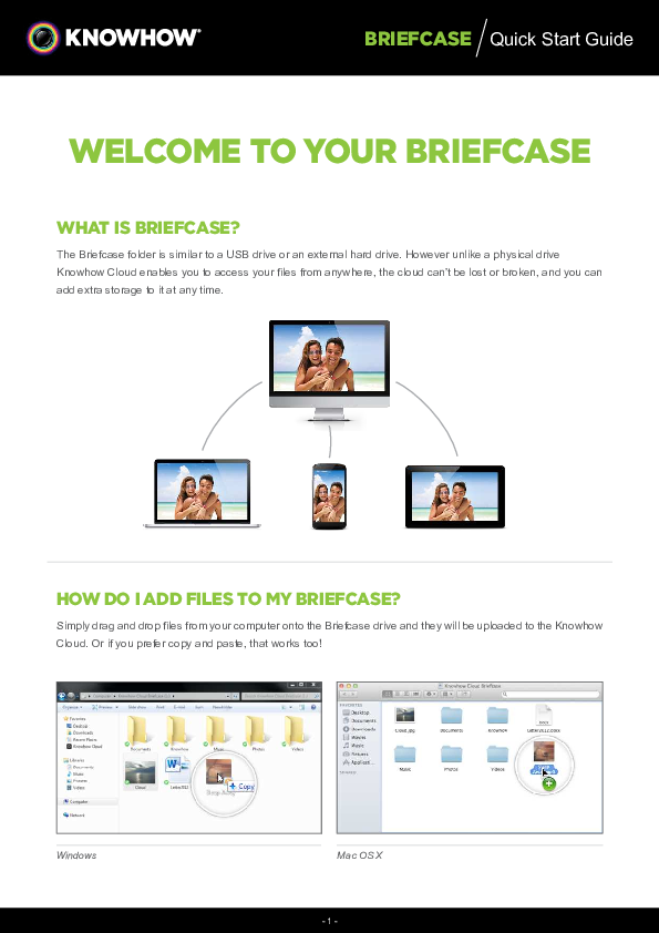 (PDF) BriefcasE Quick Start Guide What is Briefcase julie ebosele