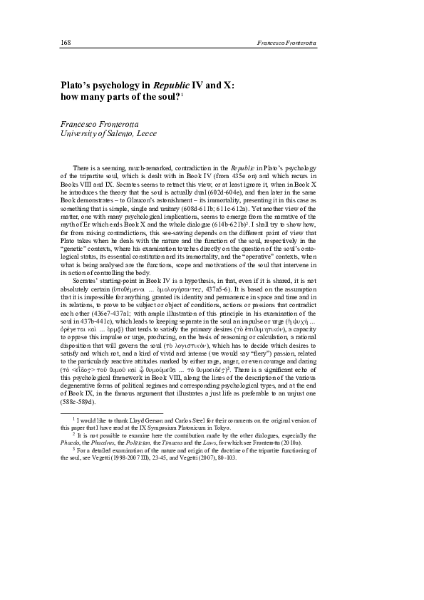 Essay platos psychology picture