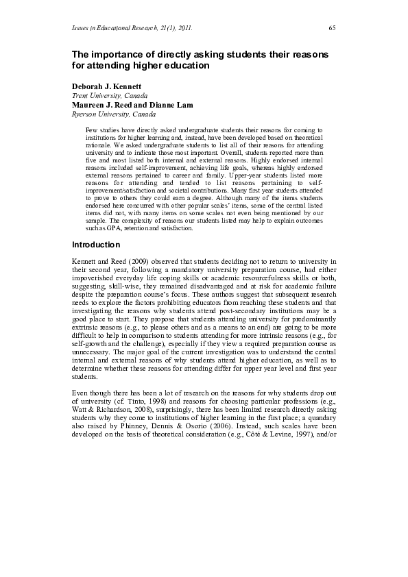 Importance of higher education pdf image