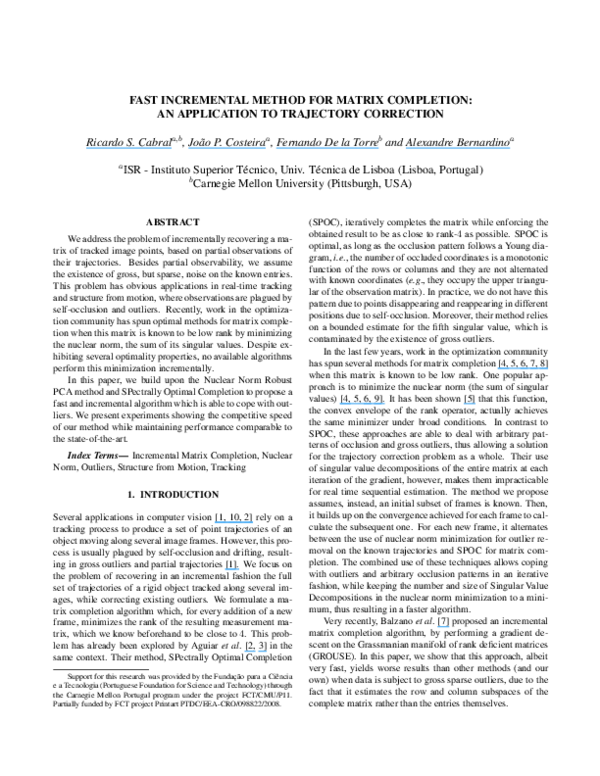 (PDF) Fast incremental method for matrix completion: An application to ...