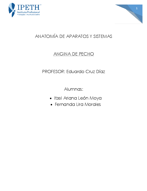 Angina de pecho estable tratamiento