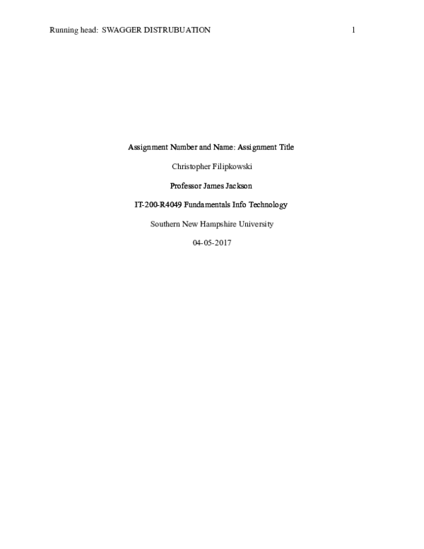 (DOC) Assignment Number and Name: Assignment Title | Chris Filipkowski ...