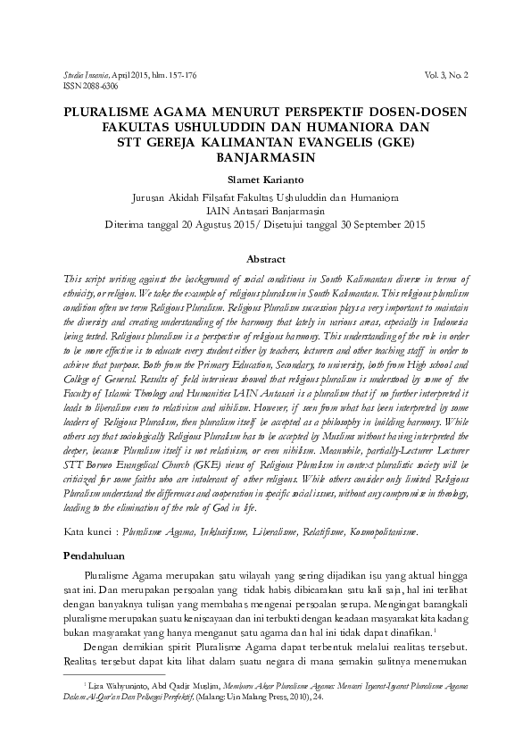 Essay pluralisme picture