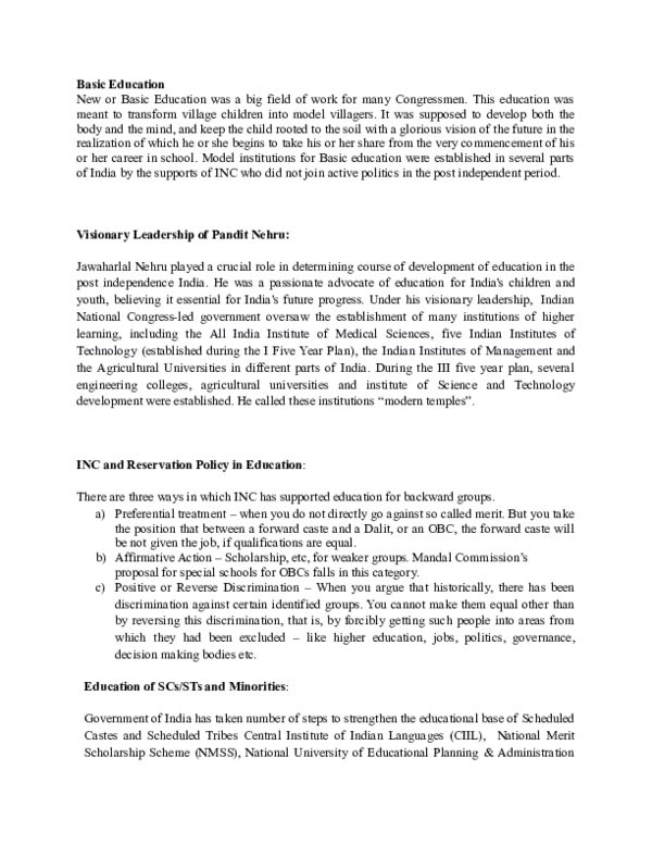 (DOC) Basic Education
