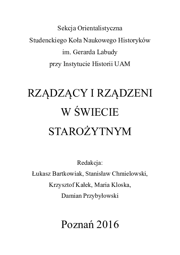 Rządzący I Rządzeni Sprawdzian Pdf