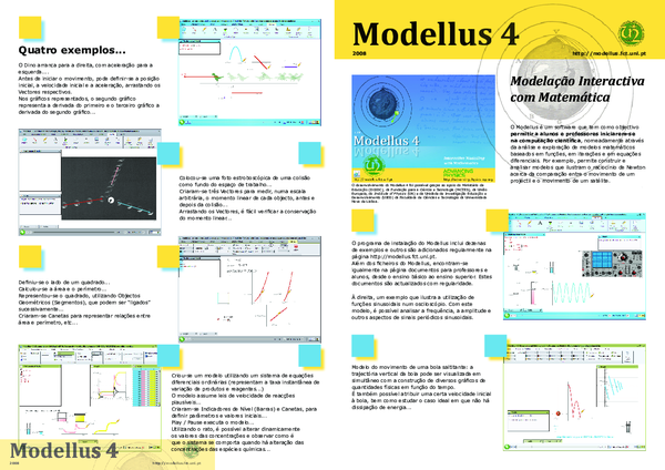(PDF) Modellus 4.01 Flyer PT