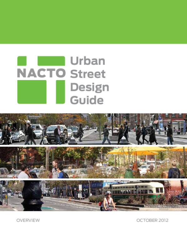 Urban Street Design Guide  National Association of City Transportation  Officials