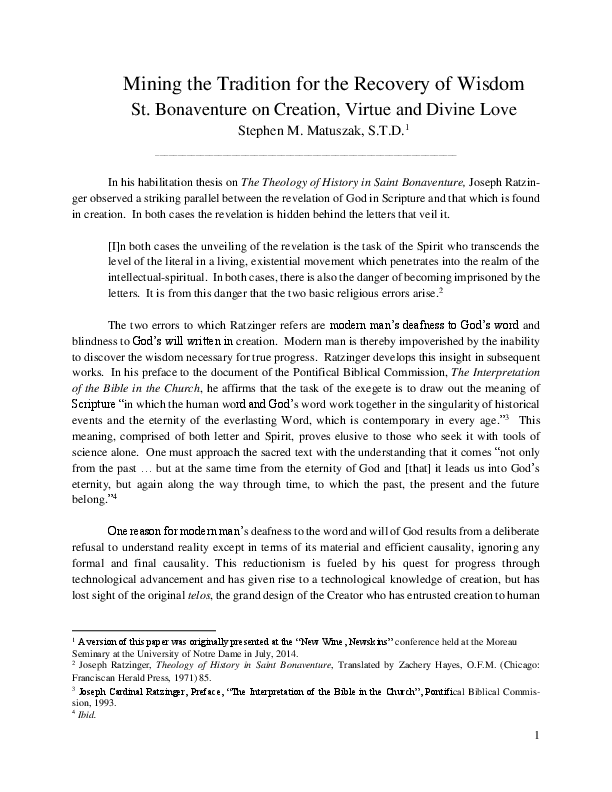 Essay on bonaventure 03 image