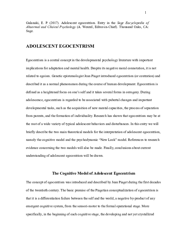 Imaginary audience psychology picture