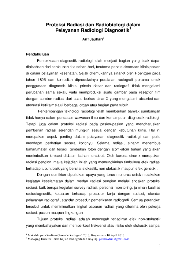Poltekkes Kemenkes Jakarta Ii Teknik Radiologi Academia Edu