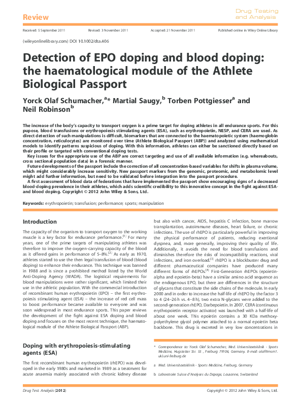 Blood doping essay 06 image