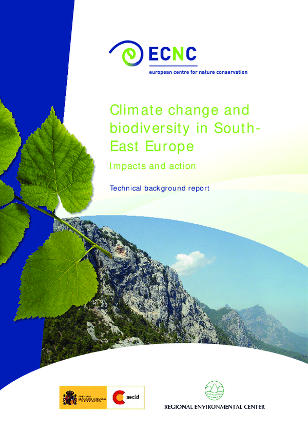 (PDF) Climate change and biodiversity in South-East Europe - Impacts ...