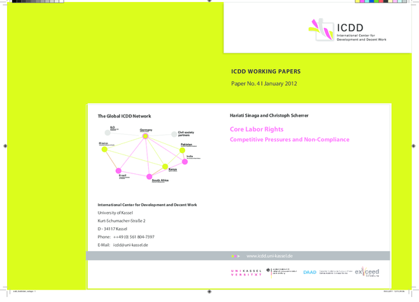 (PDF) Core Labor Rights Competitive Pressures and Non-Compliance ...