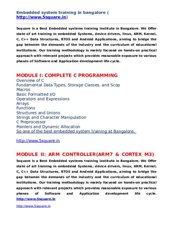 pointers in embedded c pdf