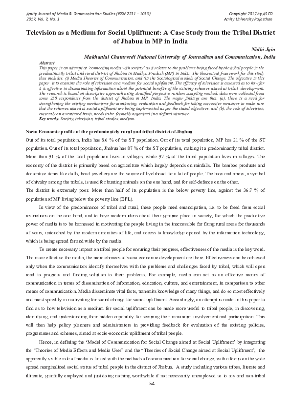 Social upliftment essay picture