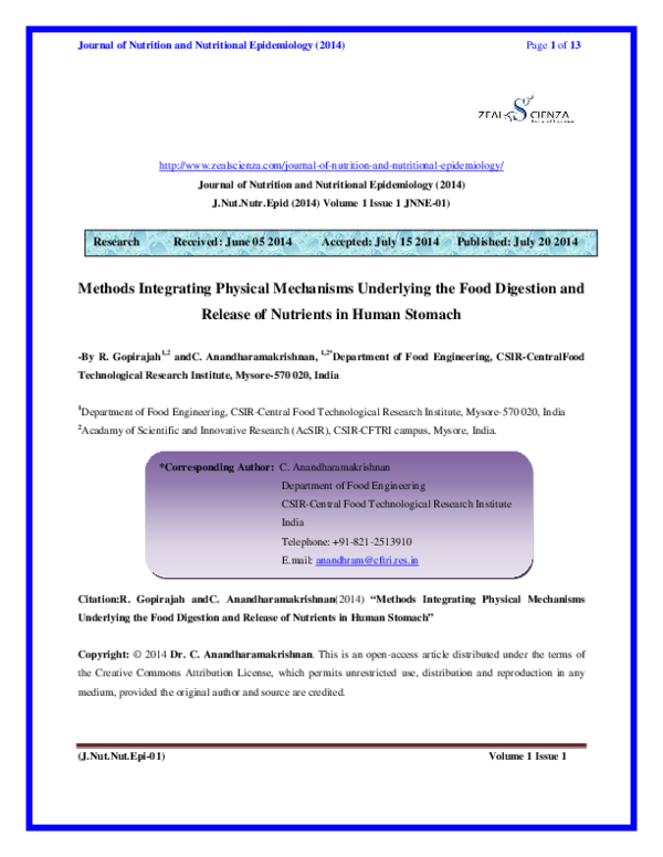(PDF) journalofnutritionandnutritionalepidemiology/ Methods