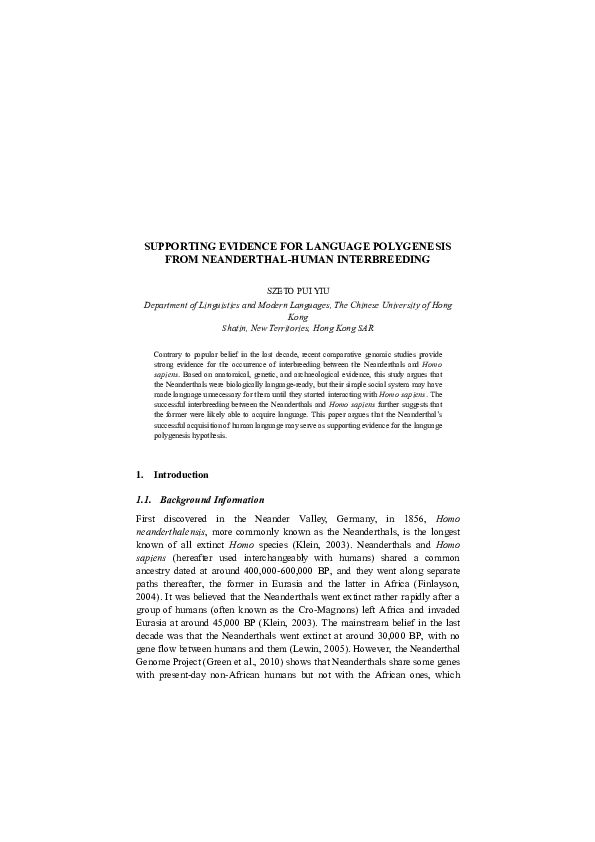 Were neanderthals human image