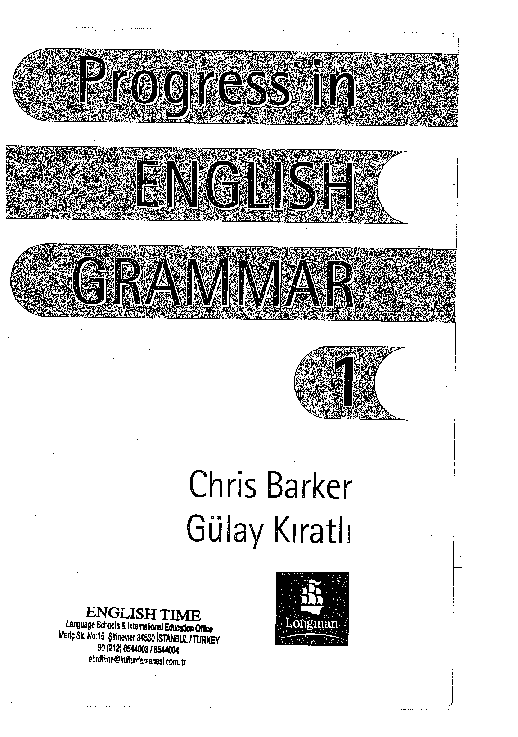  PDF Progress In English Grammar 1 Biman Kediri Academia edu