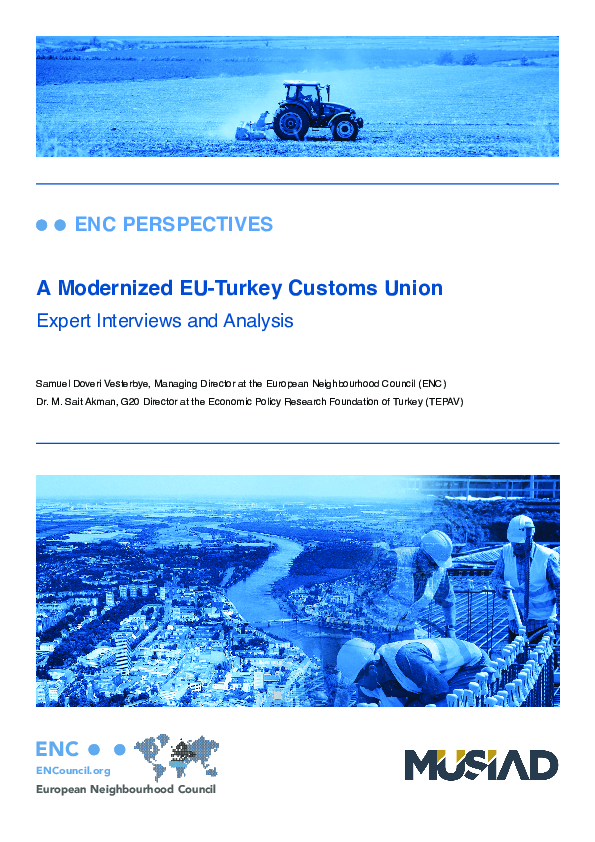 (PDF) A Modernized EUTurkey Customs Union C ENC PERSPECTIVES European