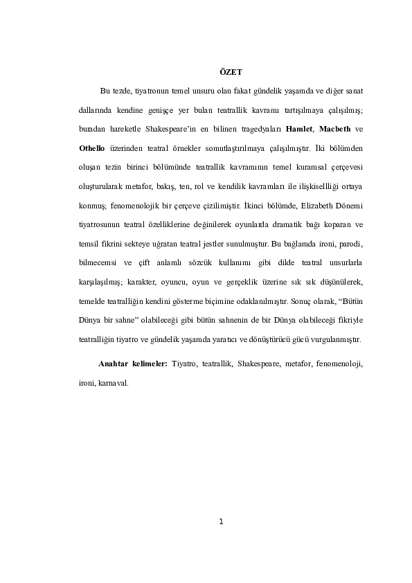 Shakespeares theatricality essay 06 picture