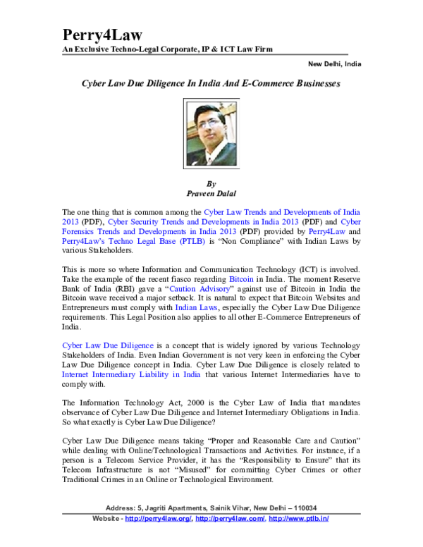 Indian Law Pdf