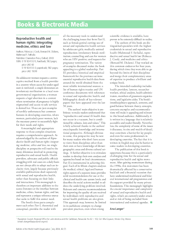 (PDF) Ethical and regulatory aspects of clinical research: Readings and ...