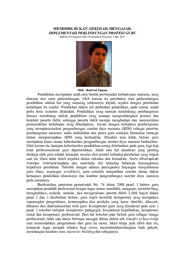Naskah essay perlindungan profesi guru 05 picture