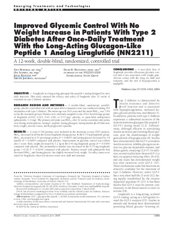GLP-1 receptor agonist - Wikipedia