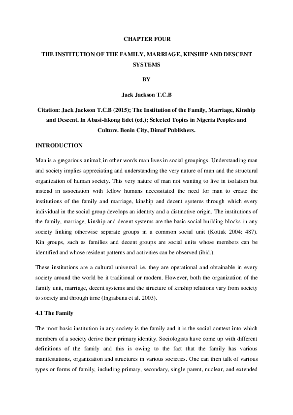 Categories of kinship picture