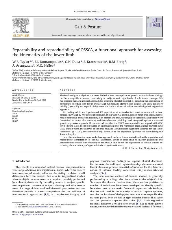 (PDF) Repeatability and reproducibility of OSSCA, a functional approach ...