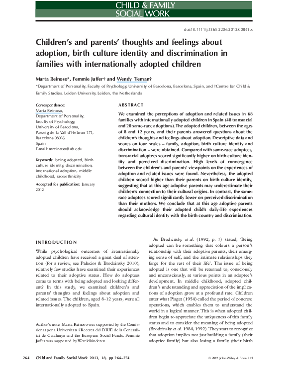 Showing favoritism in children image