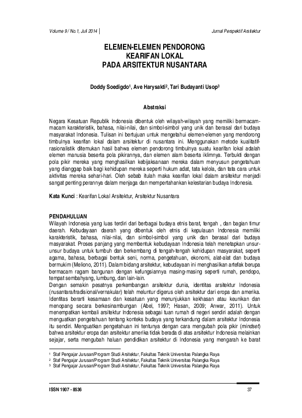 Contoh kearifan lokal picture