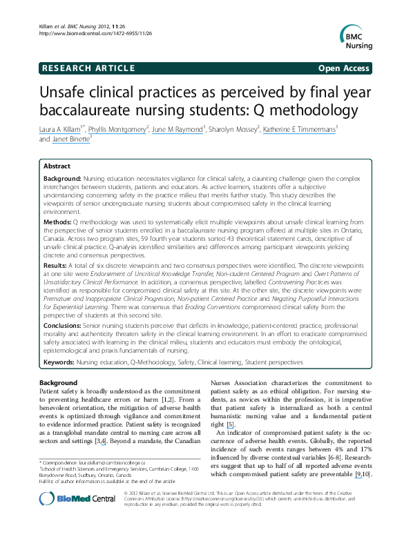 Unsafe practices essay 03 image