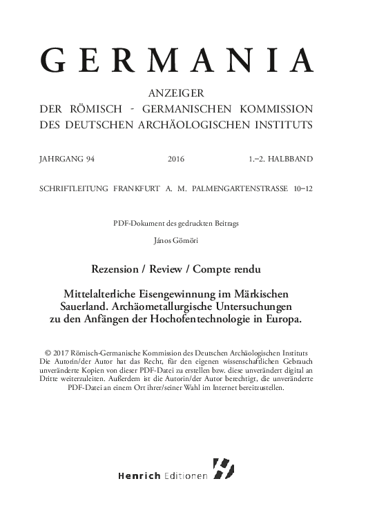 Bloomery Iron Research Papers Academia Edu