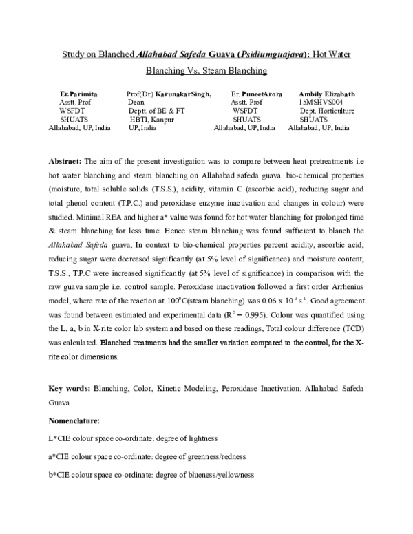 Guava varieties picture