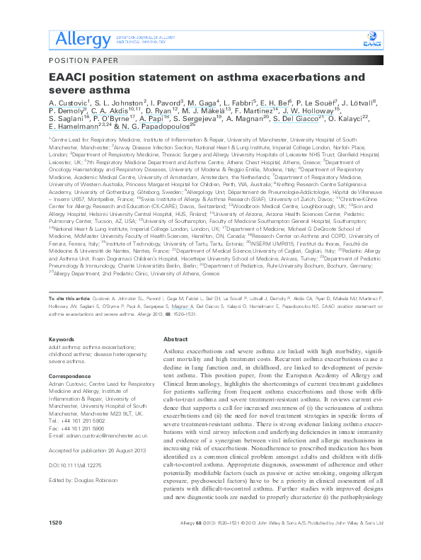 Creative title for asthma picture