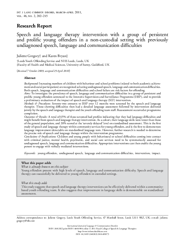 Prolific criminals image