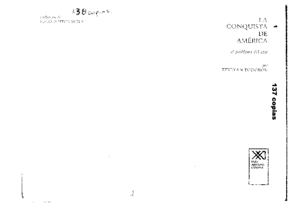 (PDF) Todorov la conquista de america