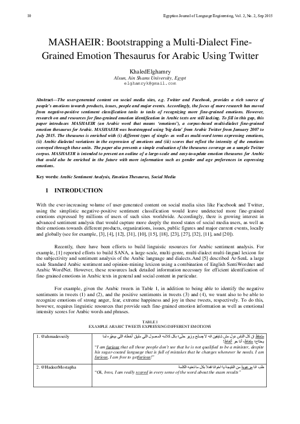 Emotion thesaurus pdf