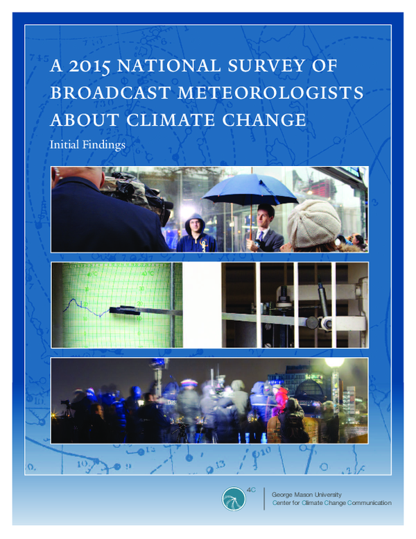 (PDF) A 2015 National Survey of Broadcast Meteorologists about Climate ...