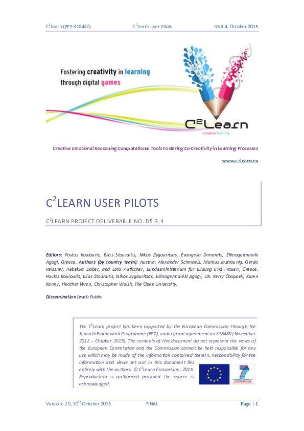 (PDF) Creative Emotional Reasoning Computational Tools Fostering Co