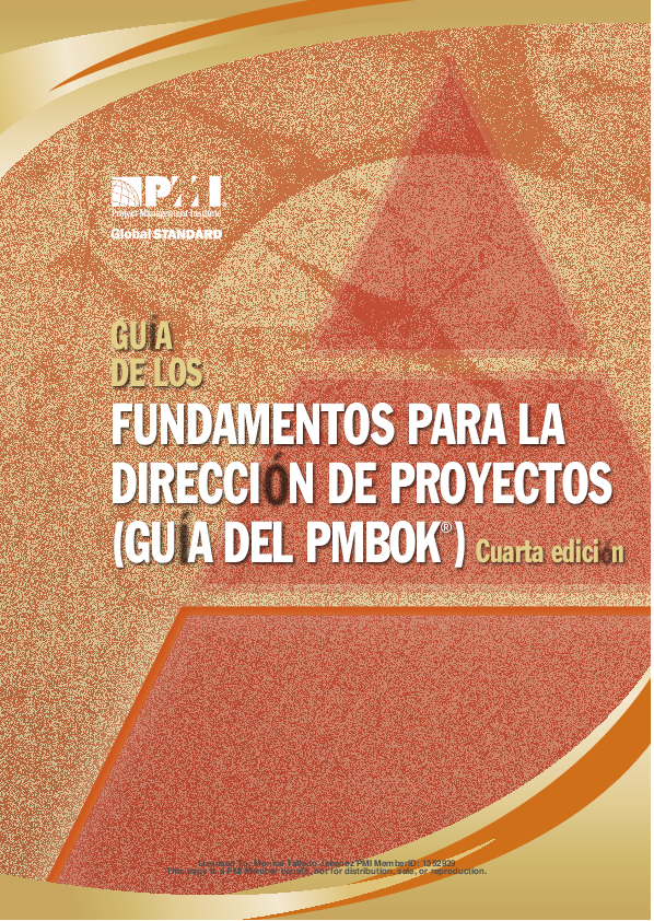 (PDF) FUNDAMENTOS PARA LA DIRECCIÓN DE PROYECTOS (GUÍA DEL PMBOK ...