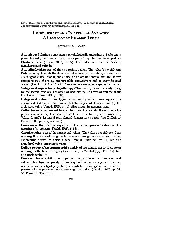 Man's search for meaning part one summary picture