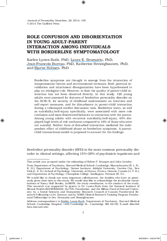 Identity vs role confusion example situation image