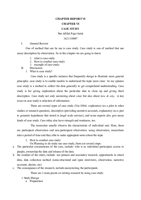 (DOC) an introduction of case study research