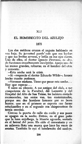 Pdf El Hombrecito Del Azulejo Manuel Mujica Lainez Cuento
