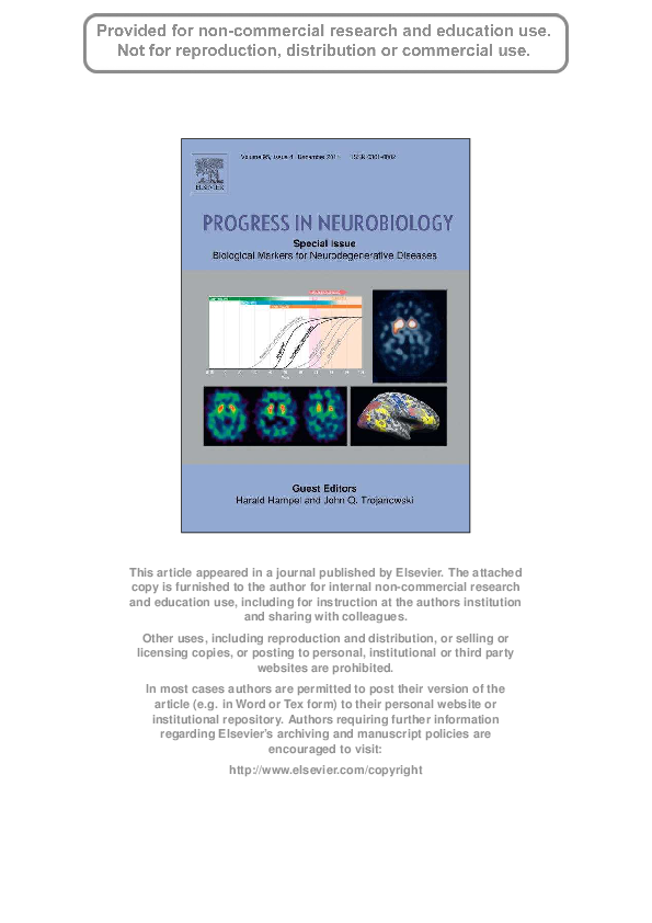  pdf progress in neurobiology depression biomarkers 2011 pdf harald