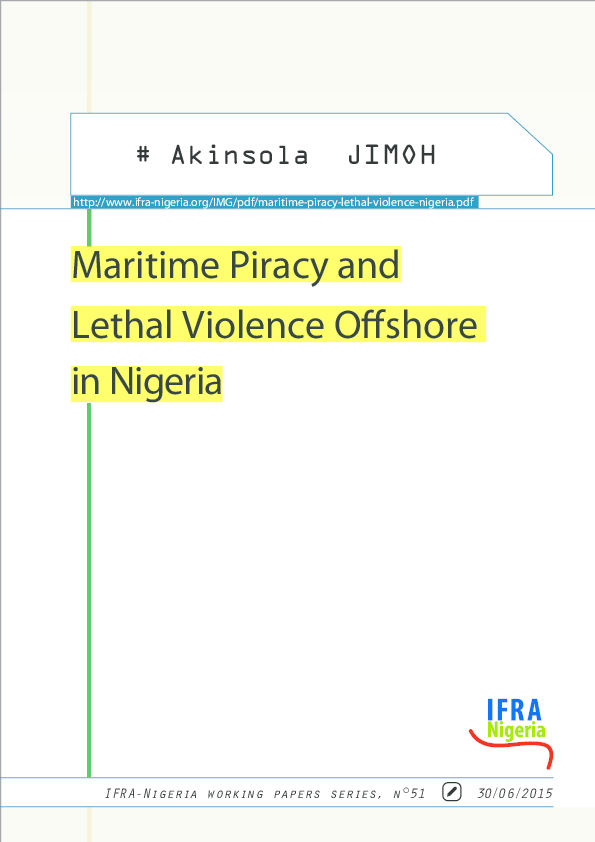 (PDF) Maritime Piracy and Lethal Violence OOshore in Nigeria